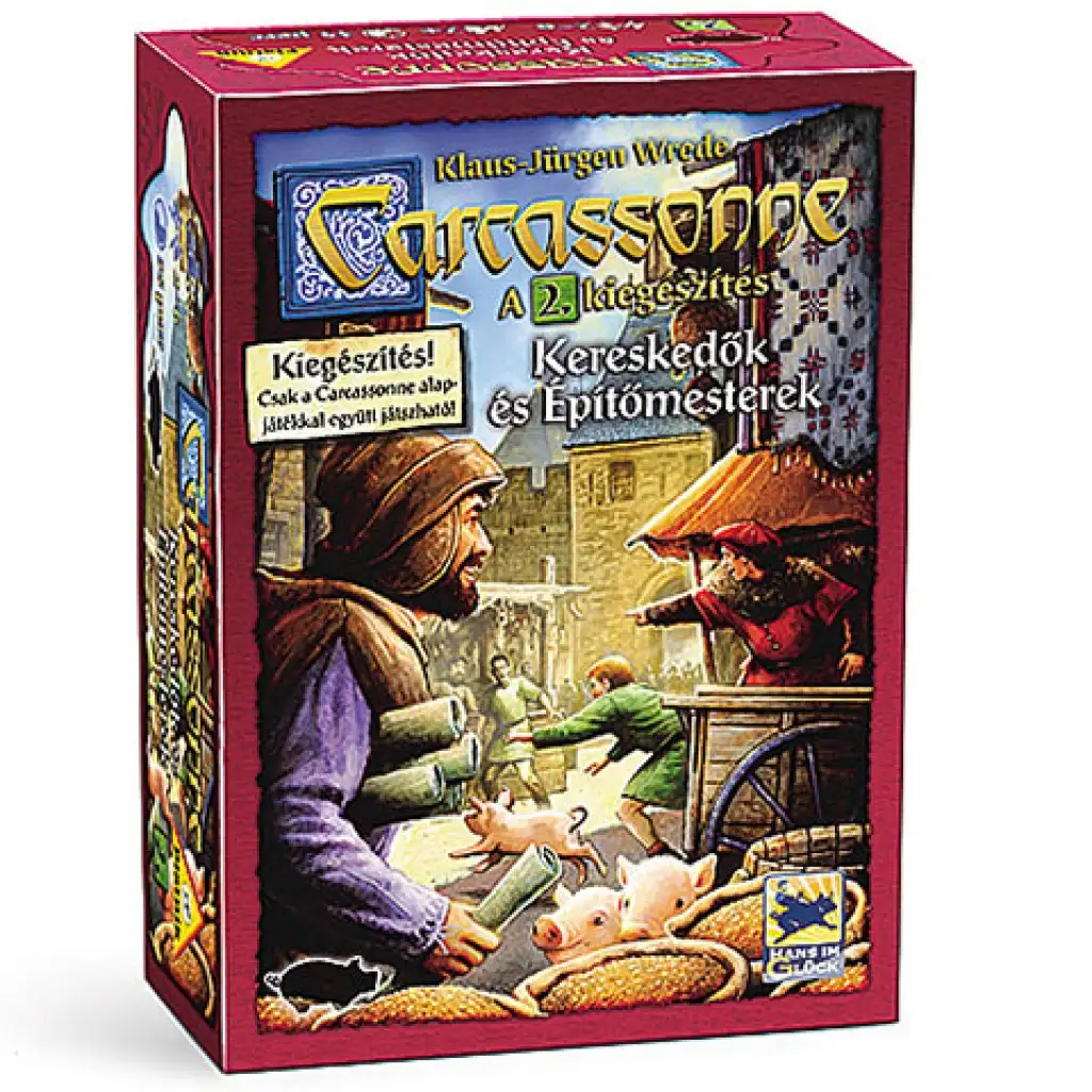 Carcassonne: Kupcy i Budowniczowie gra planszowa dodatek - Piatnik kép 1