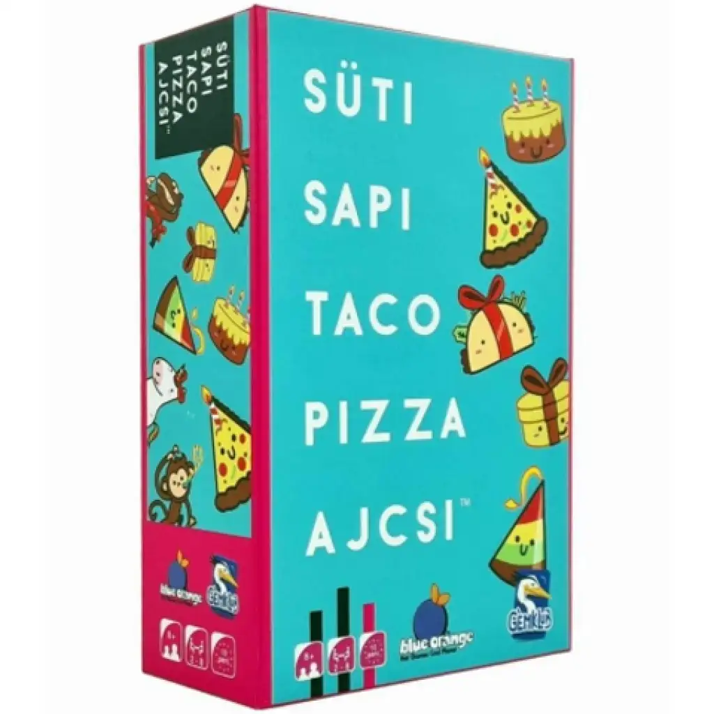 Ciasteczko, czapka, taco, pizza, gra planszowa ajcsi kép 1