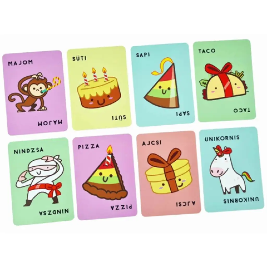 Ciasteczko, czapka, taco, pizza, gra planszowa ajcsi kép 3