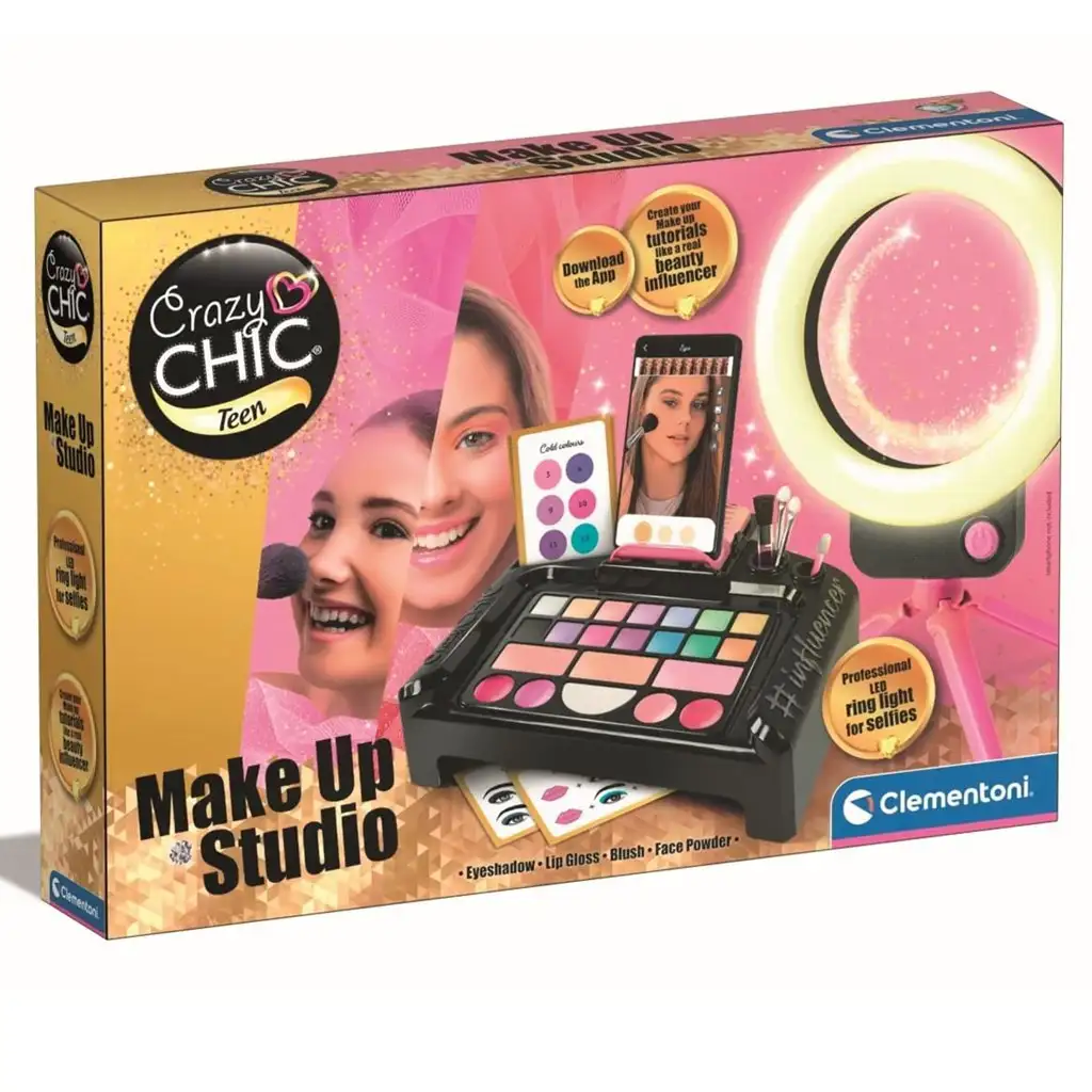 Crazy Chic: Zestaw studio piękności influencera - Clementoni kép 1