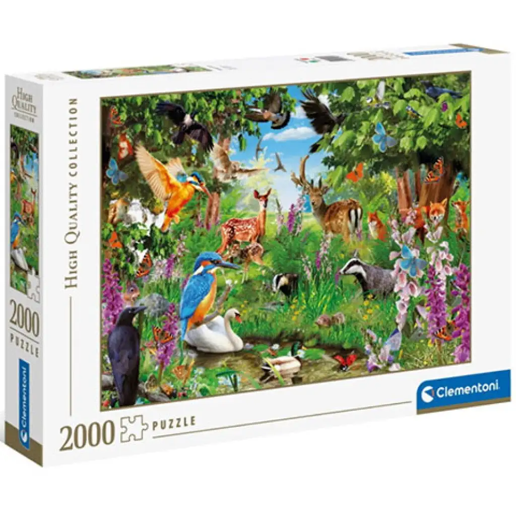 Cudowny las HQC puzzle 2000 elementów - Clementoni kép 1