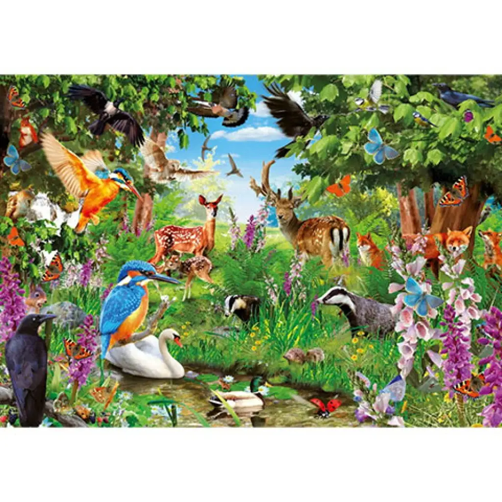 Cudowny las HQC puzzle 2000 elementów - Clementoni kép 2