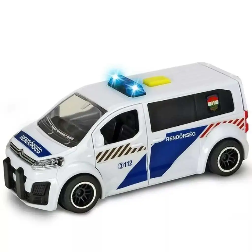 Dickie SOS seria: Citroen SpaceTourer radiowóz z radarem - Simba toys kép 2