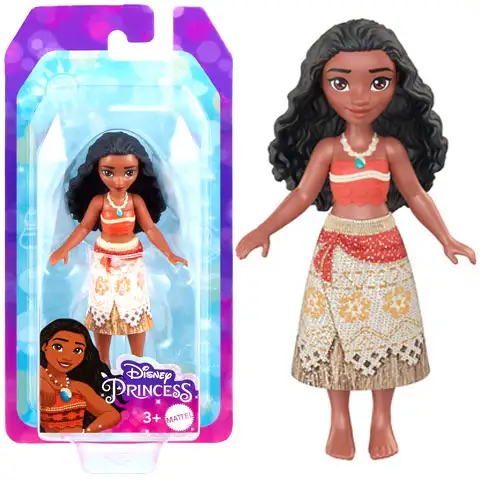 Disney Księżniczki: Mini laleczka księżniczka Vaiana - Mattel kép 1