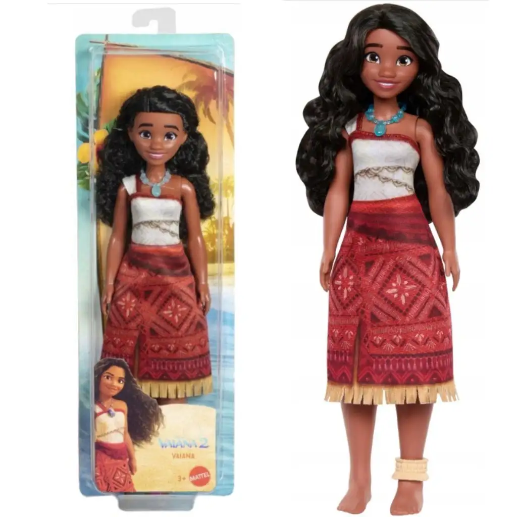 Disney+Księżniczki: Vaiana 2 Vaiana lalka - Mattel kép 1