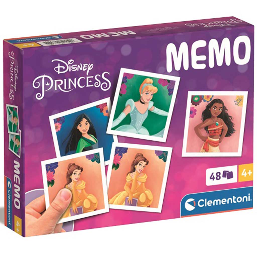 Disney Księżniczki gra pamięciowa 48 elementów - Clementoni kép 1