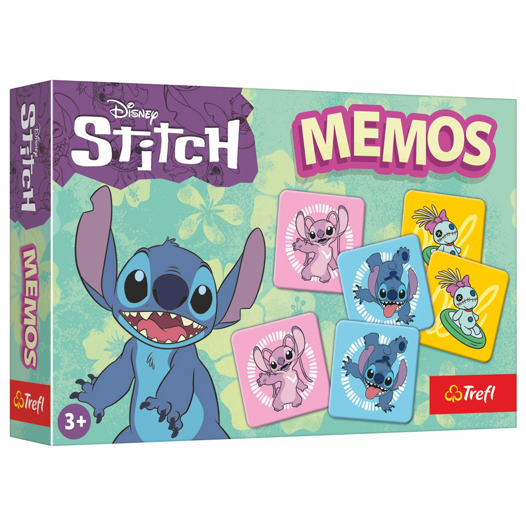 Disney: Lilo i Stitch gra pamięciowa - Trefl kép 1