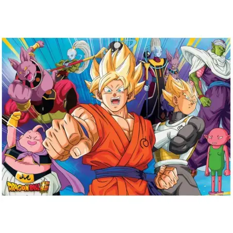 Dragonball Super Son Goku Supercolor 180-elementowa układanka - Clementoni kép 2