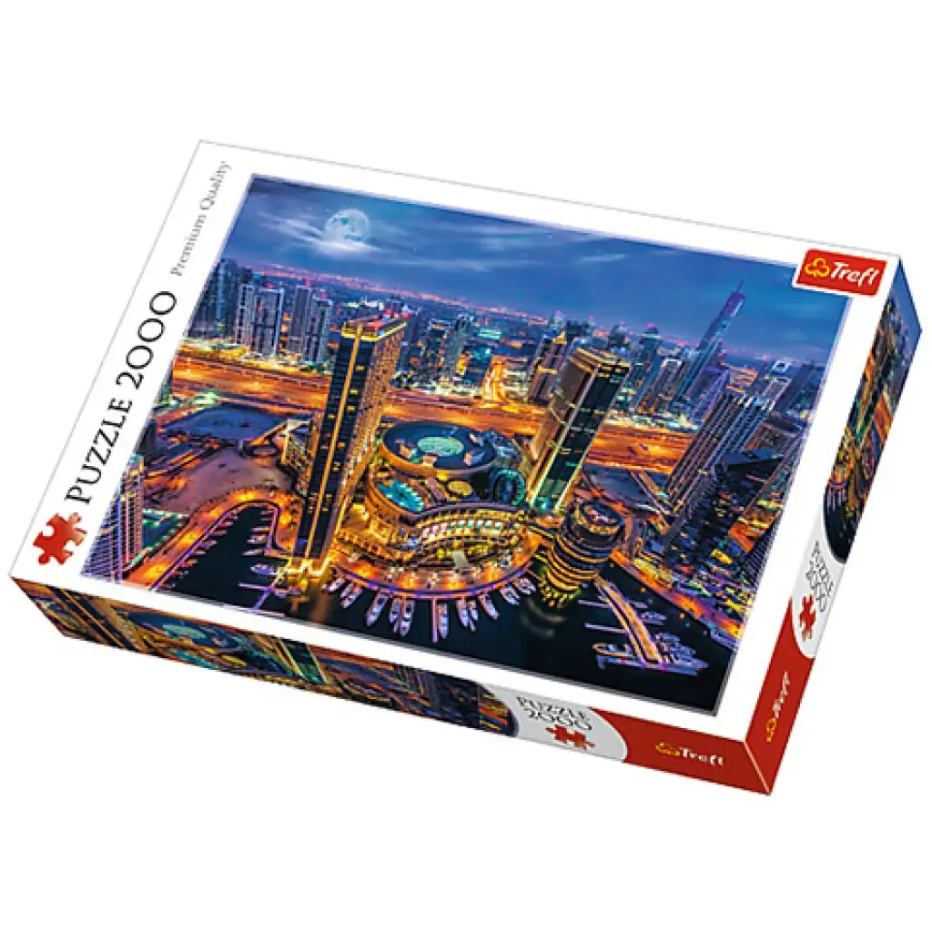 Dubajskie światła puzzle 2000 elementów - Trefl kép 1