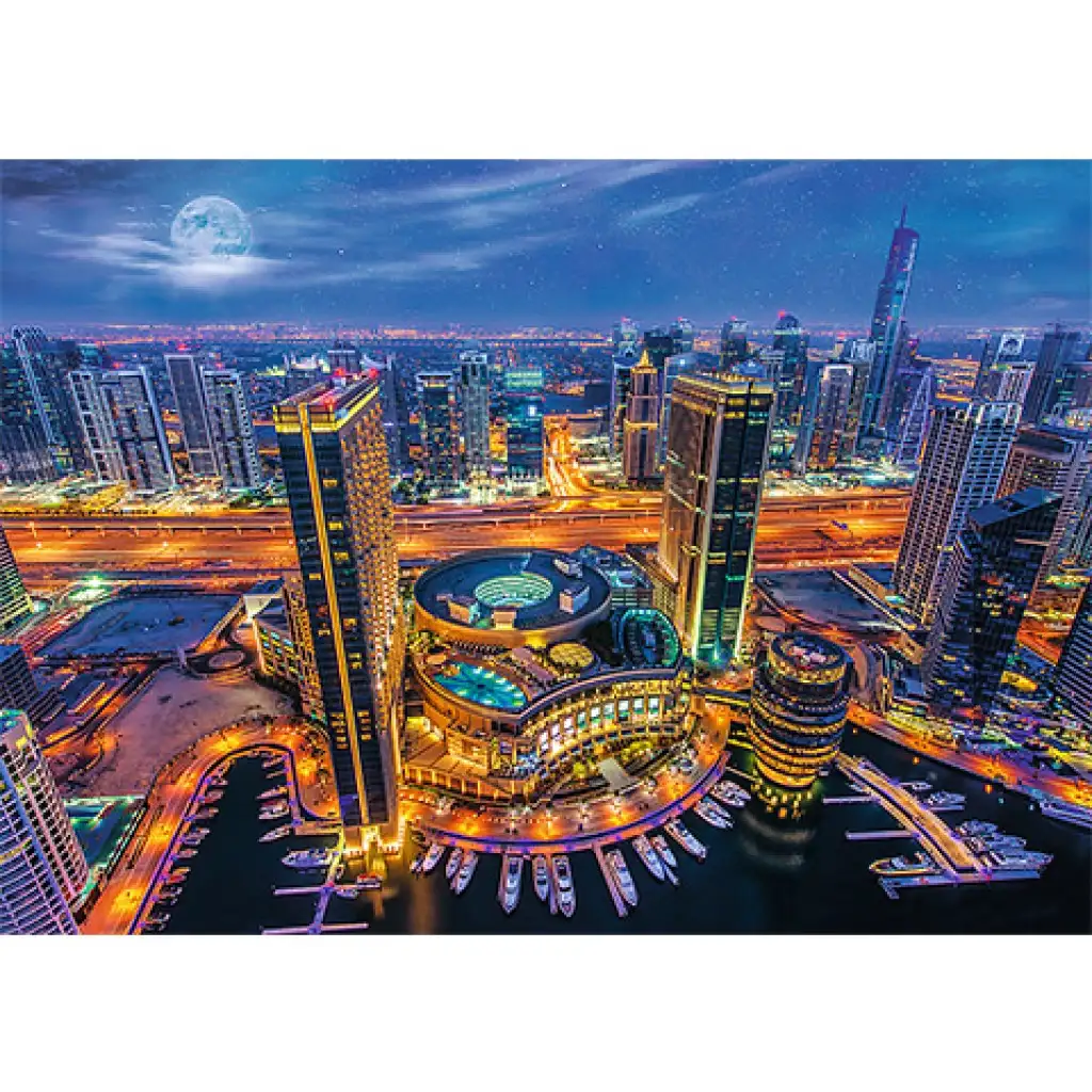 Dubajskie światła puzzle 2000 elementów - Trefl kép 2