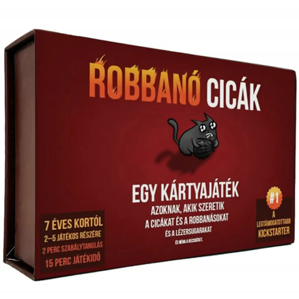 Eksplodujące Kotki gra planszowa kép 1