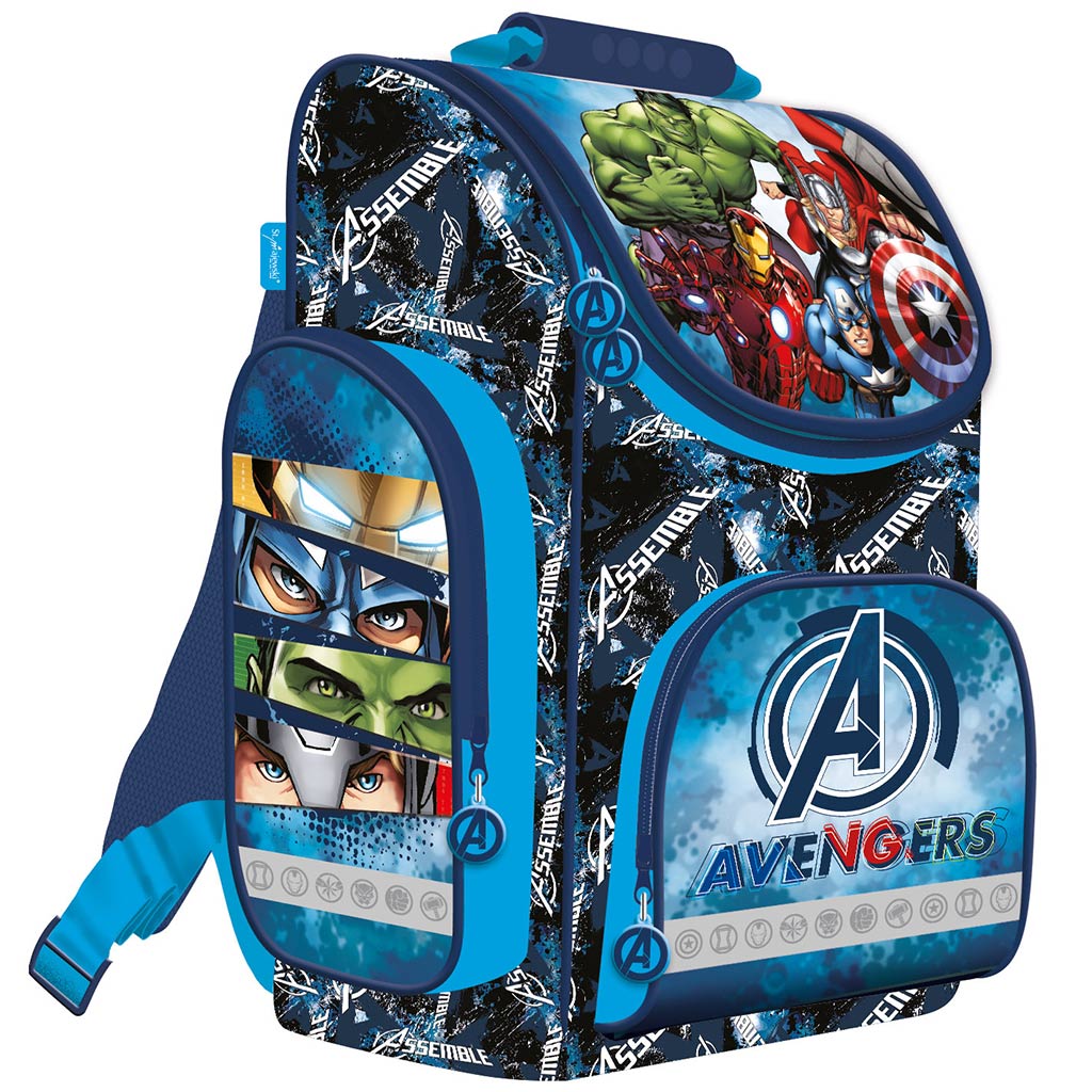 Ergonomiczny plecak szkolny Avengers, plecak 35,5x27,5x16 cm kép 1