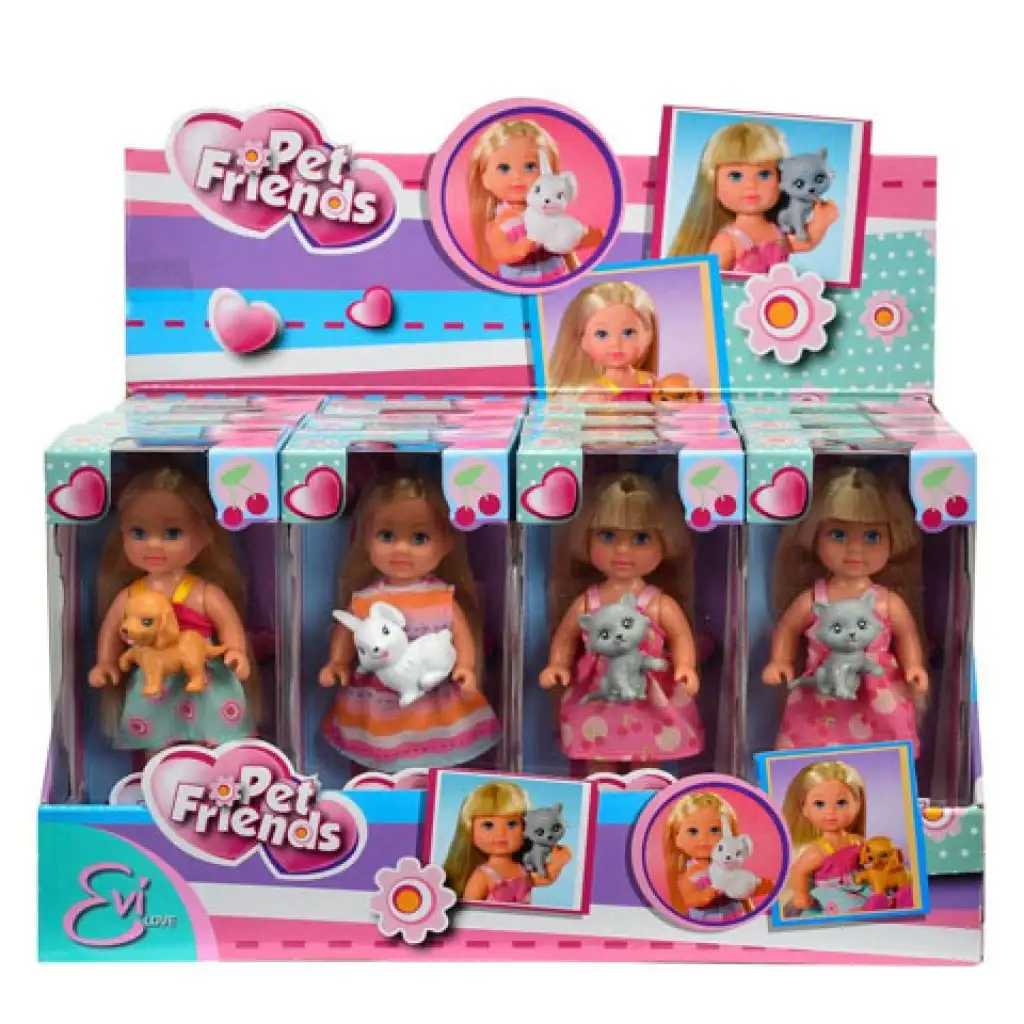 Évi Love z przyjaciółmi zwierząt 3 rodzaje - Simba Toys kép 1