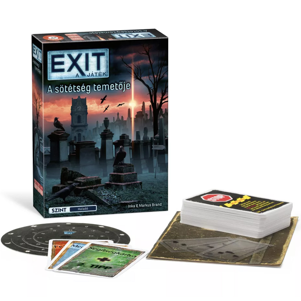 Exit – Cmentarzysko ciemności gra planszowa – Piatnik kép 1