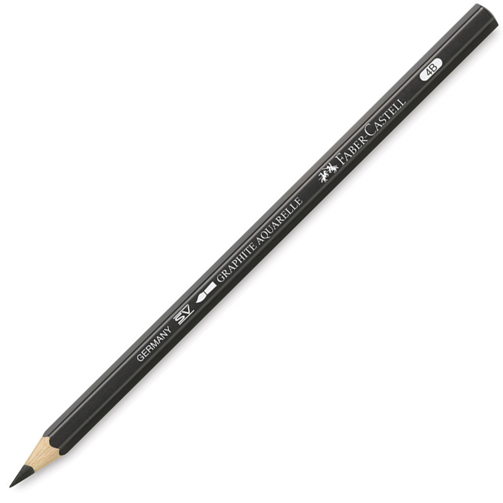 Faber-Castell: Akwarelowa ołówek grafitowy 4B kép 1