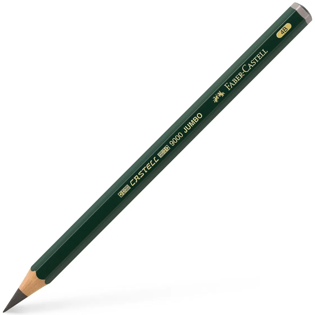 Faber-Castell: Castell 9000 Jumbo 4B ołówek grafitowy kép 1