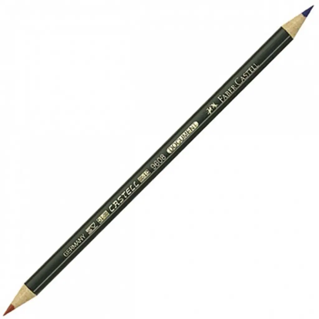 Faber-Castell: Cienki czerwono-niebieski ołówek kopiowy kép 1