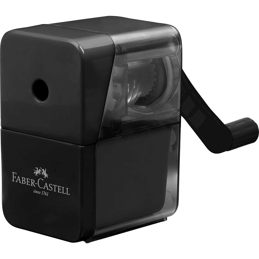 Faber-Castell: Czarna temperówka biurkowa kép 1