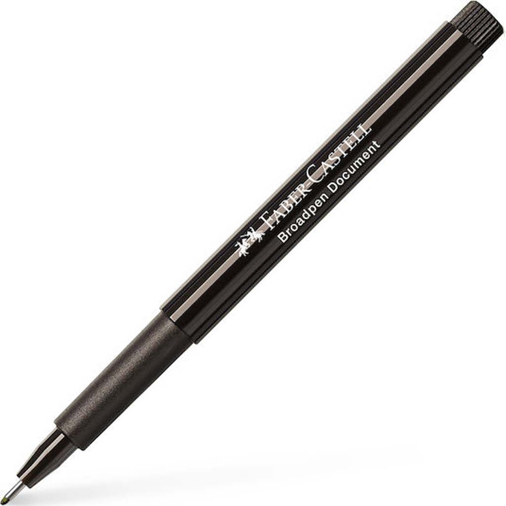 Faber-Castell Czarny cienkopis 0,8 mm kép 1