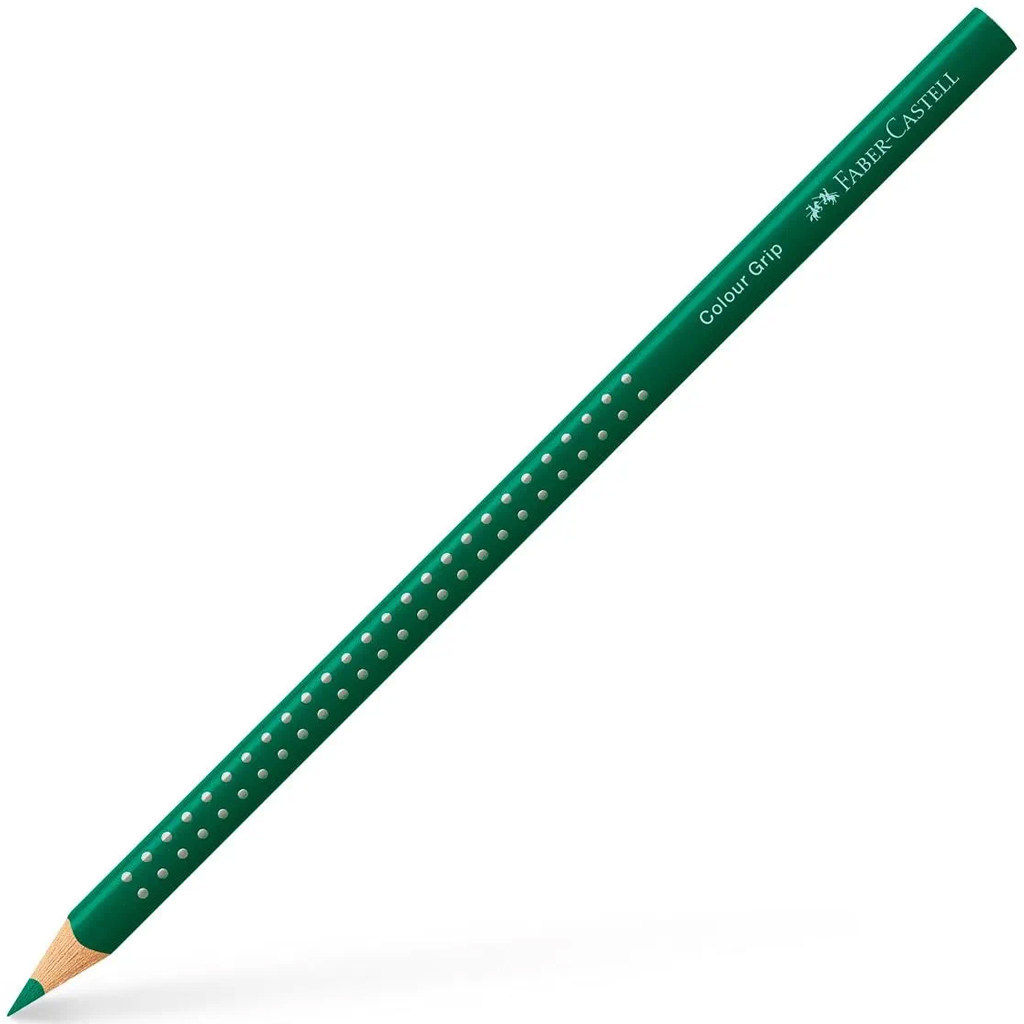 Faber-Castell: Grip 01 kredka ołówkowa szmaragdowozielona kép 1