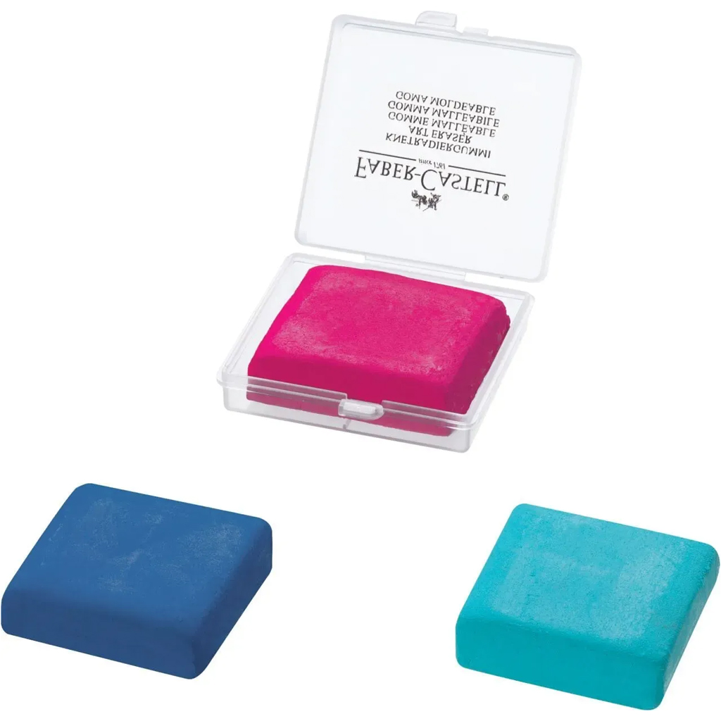 Faber-Castell: Gumka chlebowa w plastikowym pudełku, różne warianty, 1 szt. kép 1