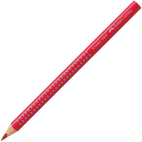 Faber-Castell: Jumbo Grip 2001 kredka do kolorowania ciemnoczerwona kép 1