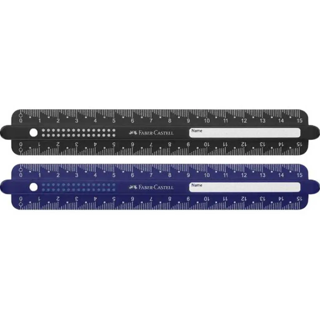 Faber-Castell: Kropkowana elastyczna linijka 15 cm w różnych kolorach kép 1