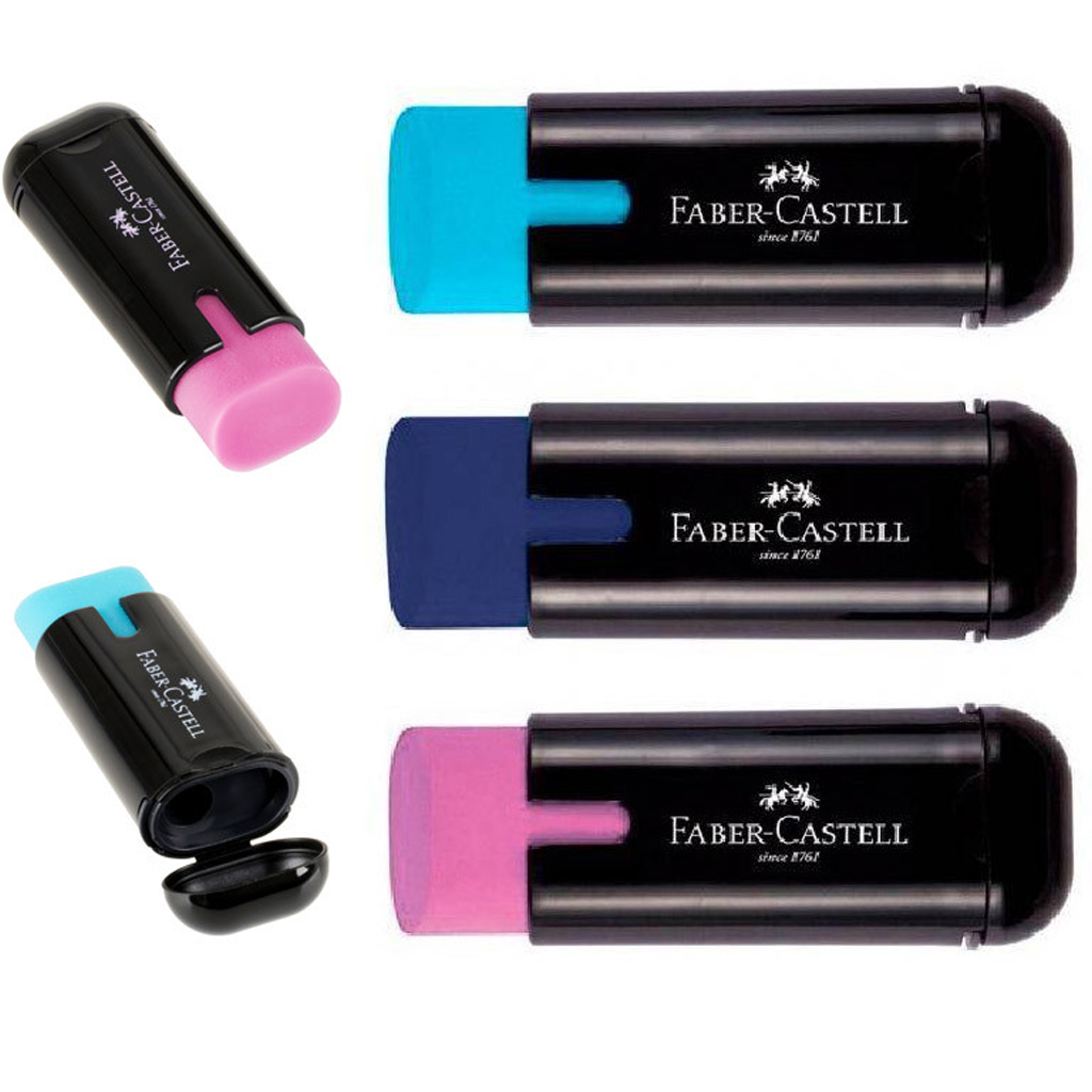 Faber-Castell: Modne kolory temperówka z gumką, różne rodzaje, 1 sztuka kép 1