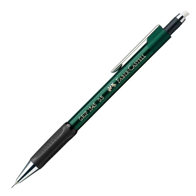 Faber-Castell: Ołówek automatyczny Grip 1345 w kolorze zielonym, 0,5 mm kép 1