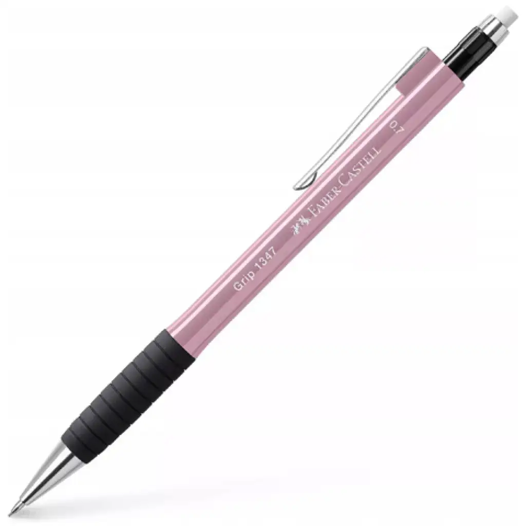 Faber-Castell: Ołówek automatyczny Grip 1347 0,7 mm różowy kép 1
