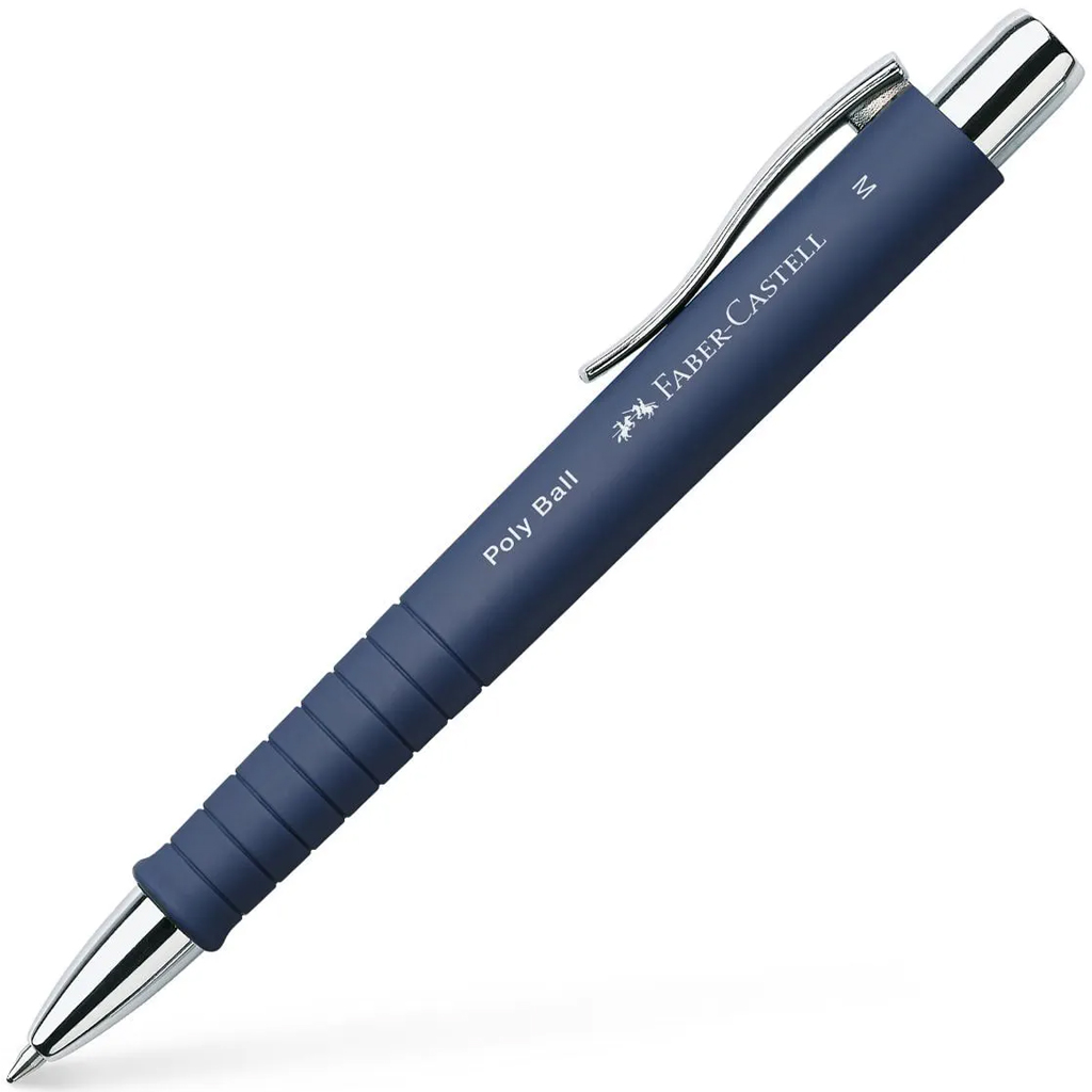 Faber-Castell: Poly Ball M niebieski długopis kép 1