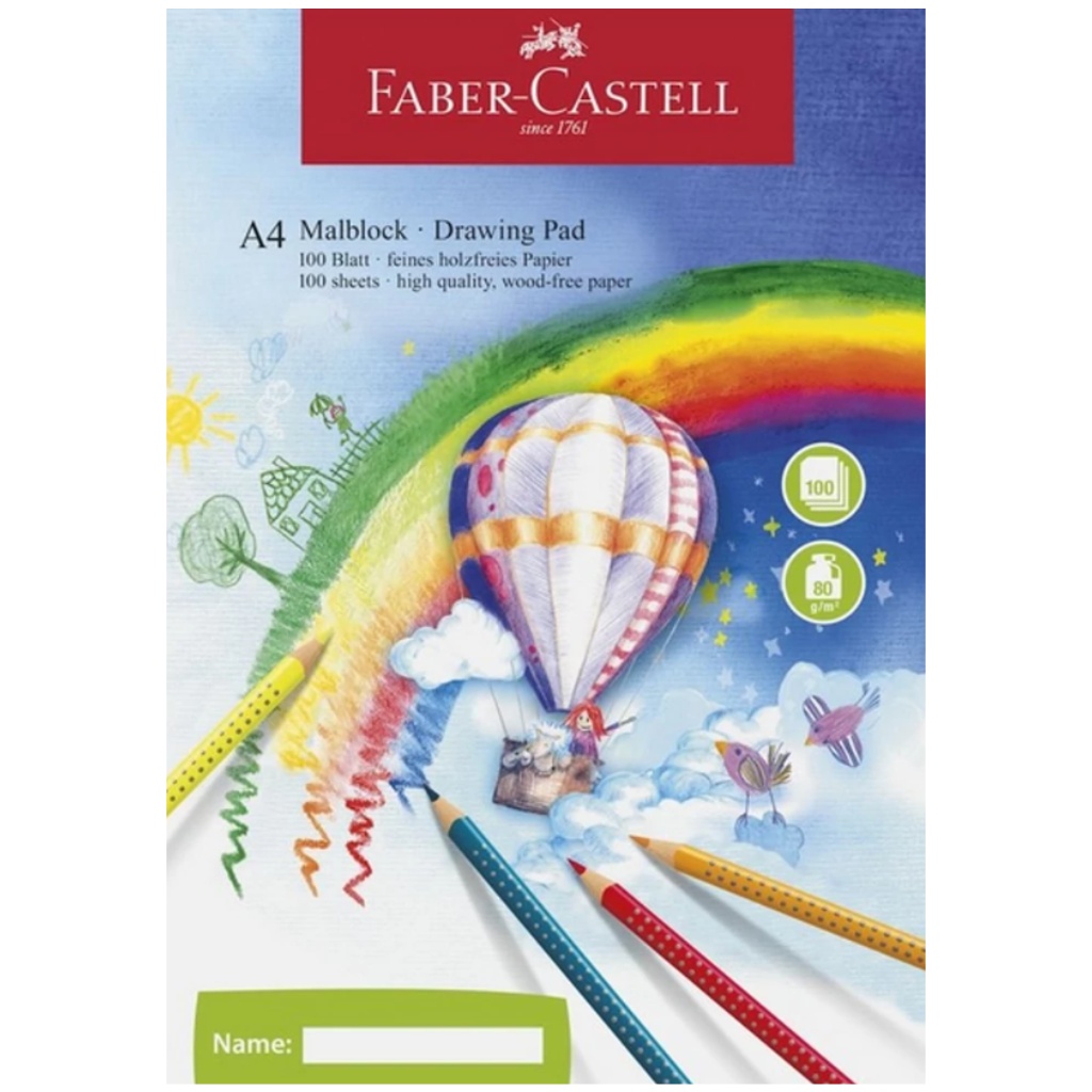Faber-Castell: Szkicownik A4, 100 arkuszy, 80g kép 1