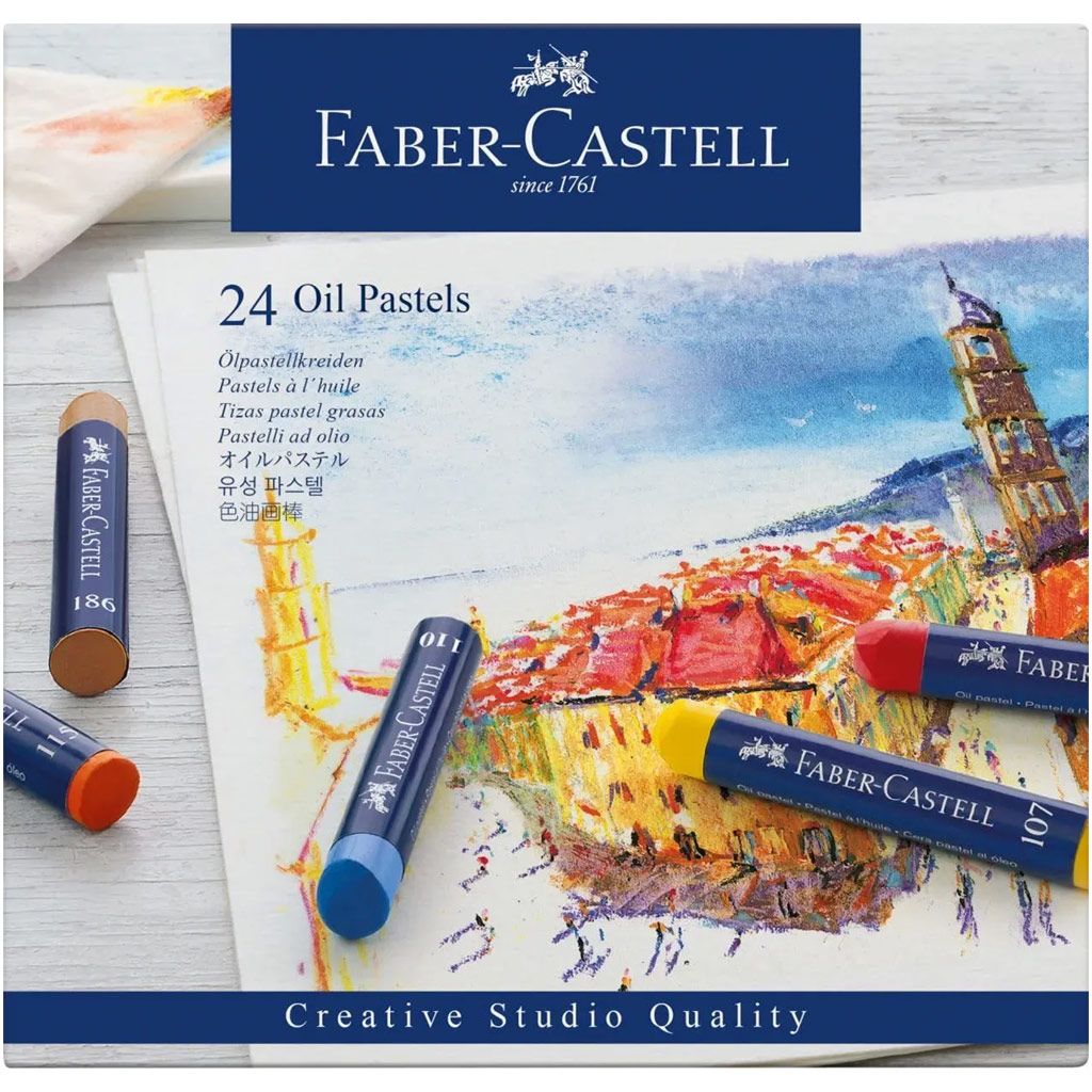 Faber-Castell: Zestaw 24 olejnych pasteli kép 1