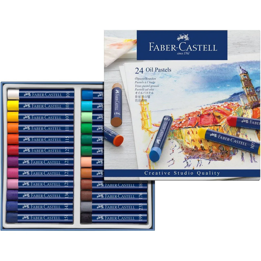 Faber-Castell: Zestaw 24 olejnych pasteli kép 2