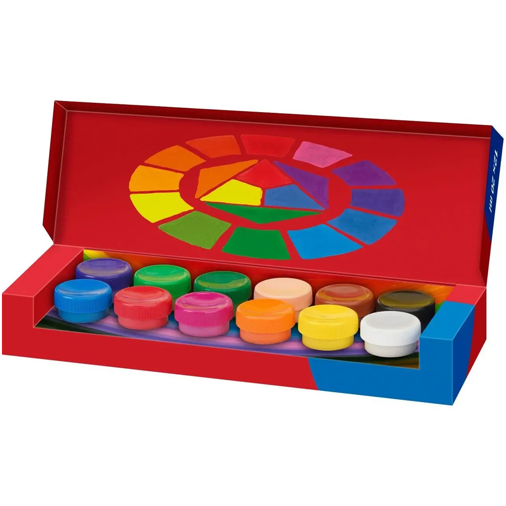 Faber-Castell: Zestaw temper w pojemnikach 12x20ml kép 2