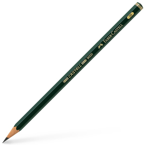 Faber-Castell: ołówek grafitowy 9000 2B kép 1