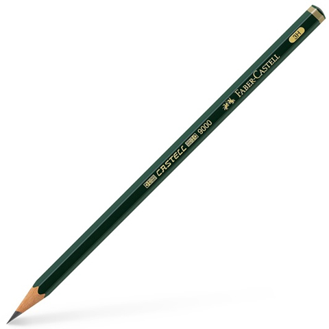 Faber-Castell: ołówek grafitowy 9000 3H kép 1