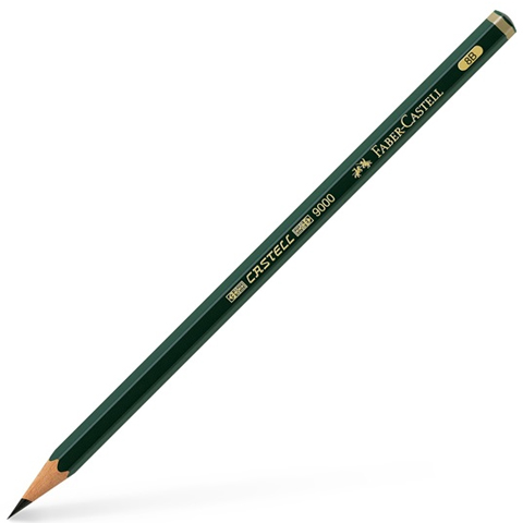 Faber-Castell: ołówek grafitowy 9000 8B kép 1
