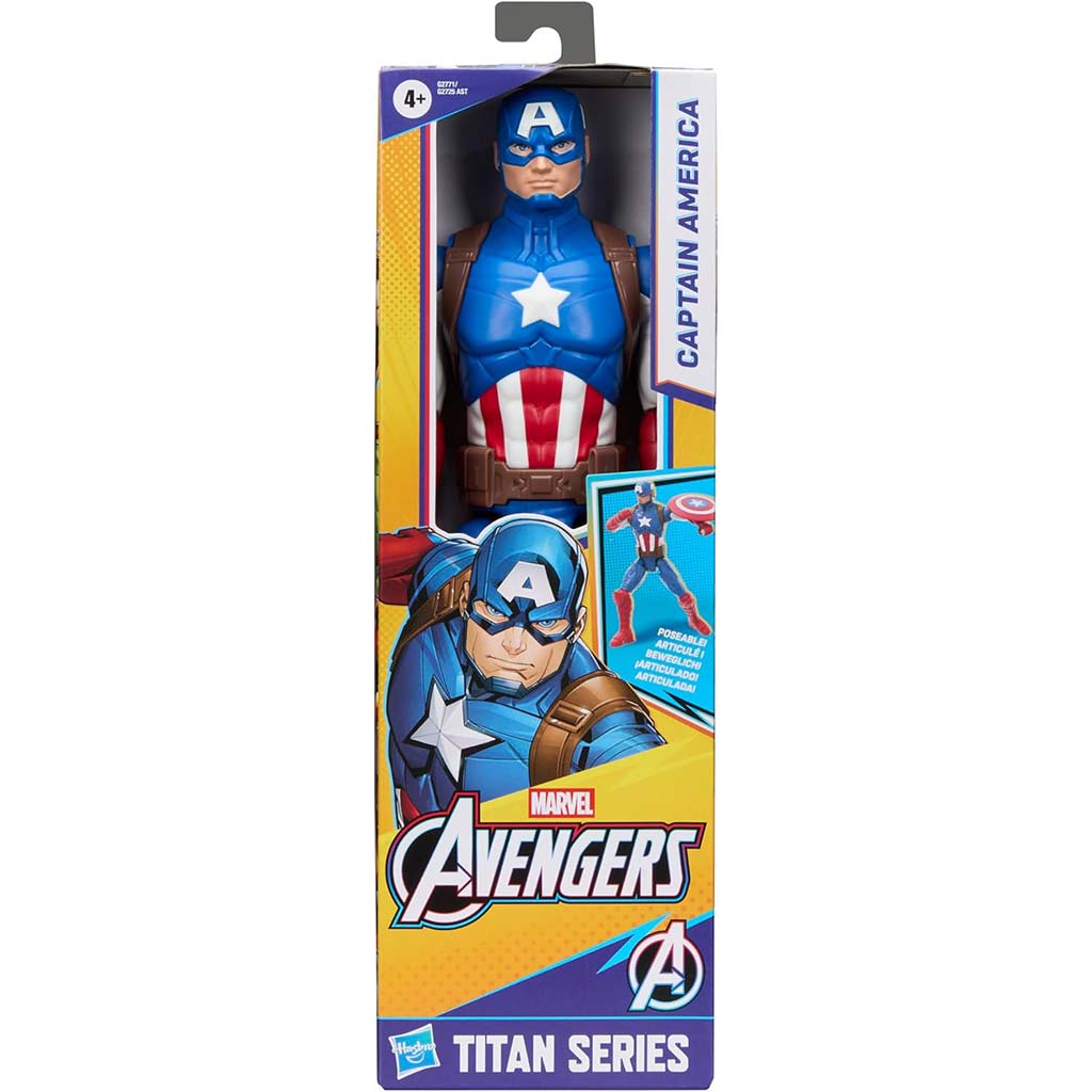 Figurka Kapitana Ameryki z serii Marvel Avengers Titan, 30 cm - Hasbro kép 1