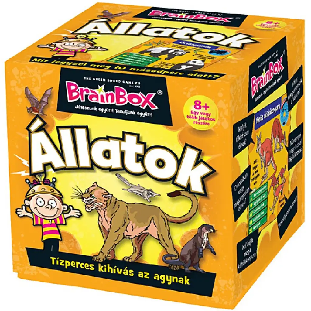 Gra BrainBox - Zwierzęta kép 1