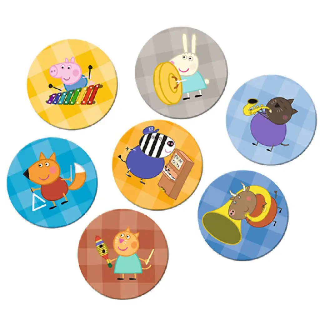 Gra pamięciowa Peppa Pig i przyjaciele - Trefl kép 2