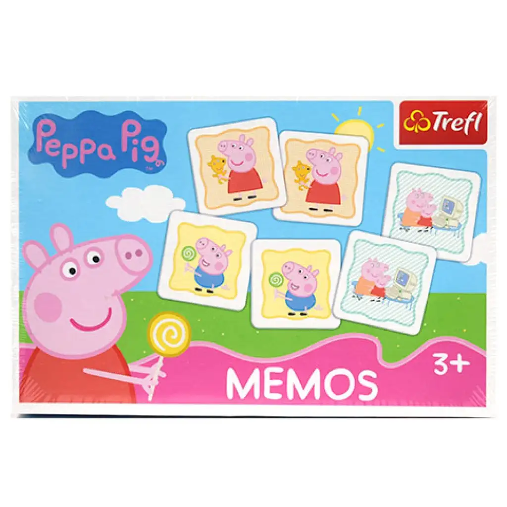 Gra pamięciowa Świnka Peppa - Trefl kép 1