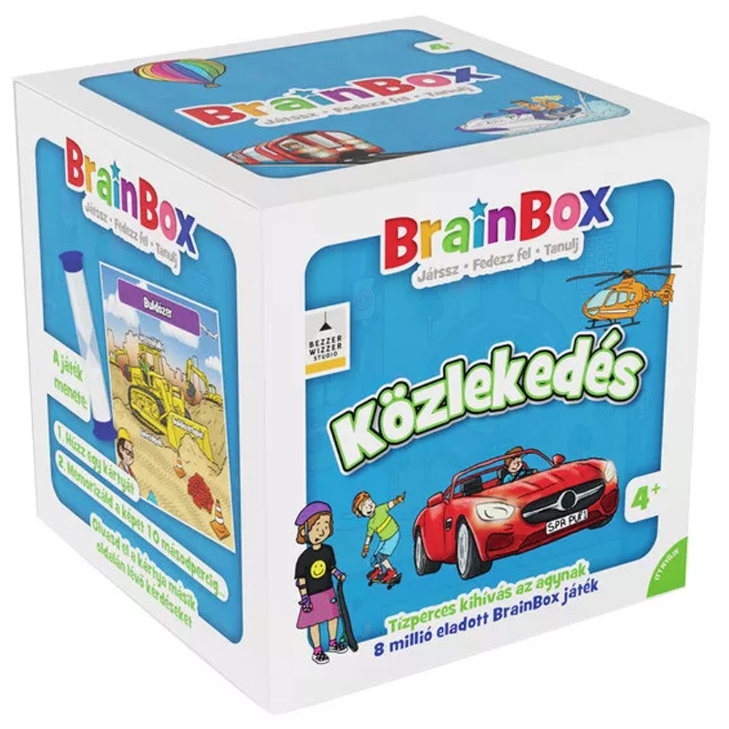 Gra planszowa o transporcie - Brainbox kép 1