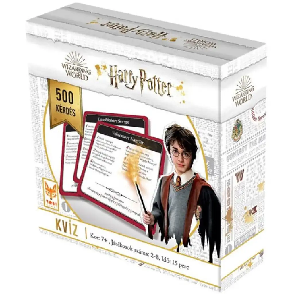 Harry Potter - gra planszowa z 500 pytaniami kép 1