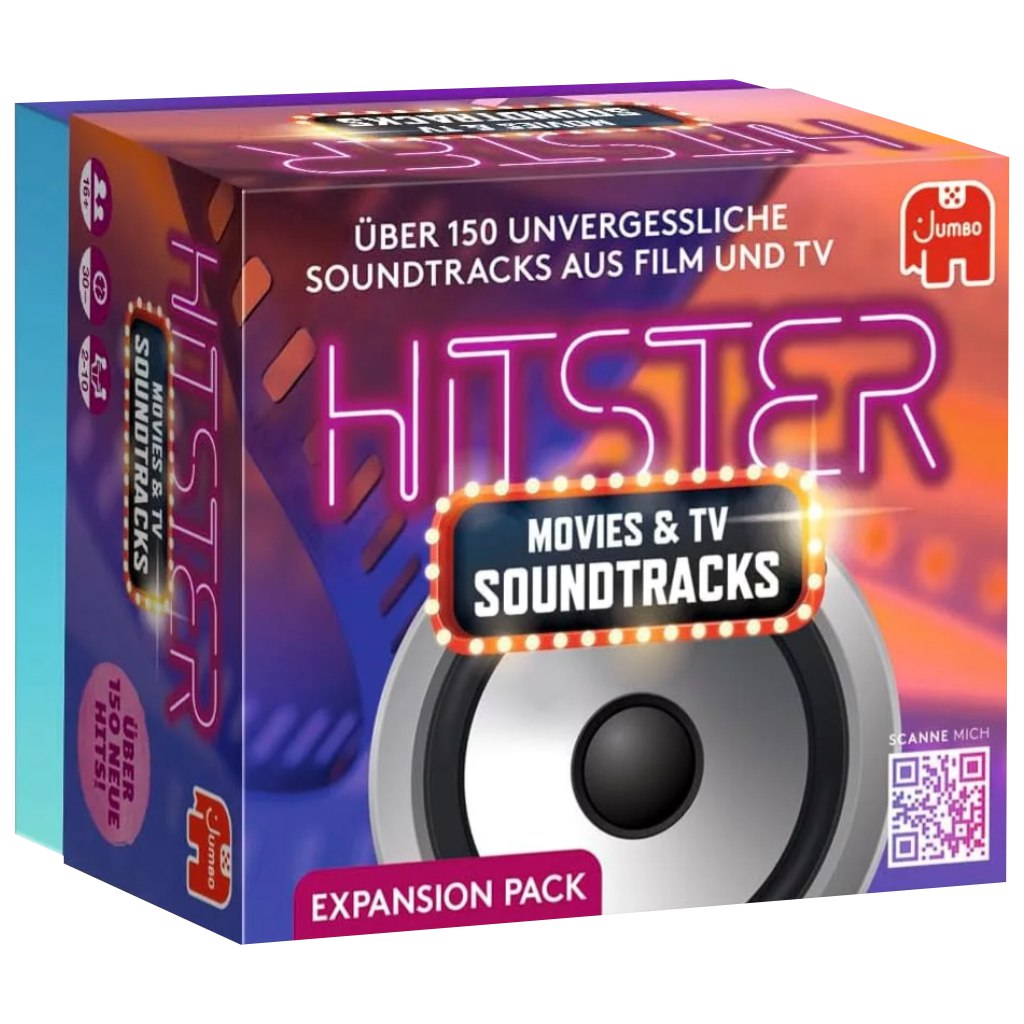 Hitster — dodatek do gry planszowej: piosenki z filmów i telewizji kép 1