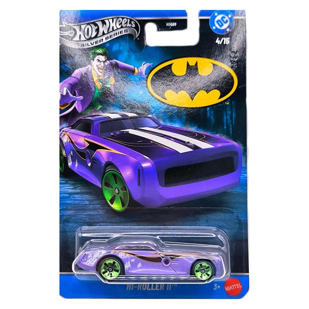 Hot Wheels Batman: Hi-Roller II samochodzik 1/64 – Mattel kép 1