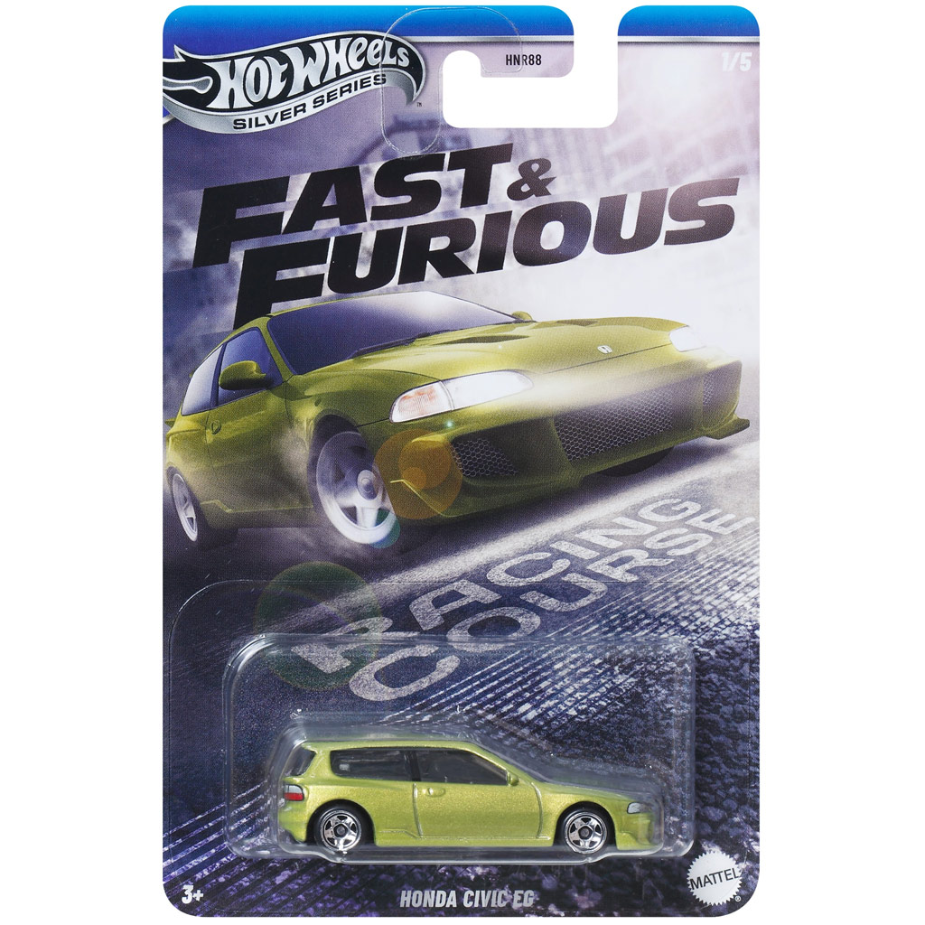 Hot Wheels: Szybcy i wściekli Honda Civic EG samochodzik 1/64 - Mattel kép 1