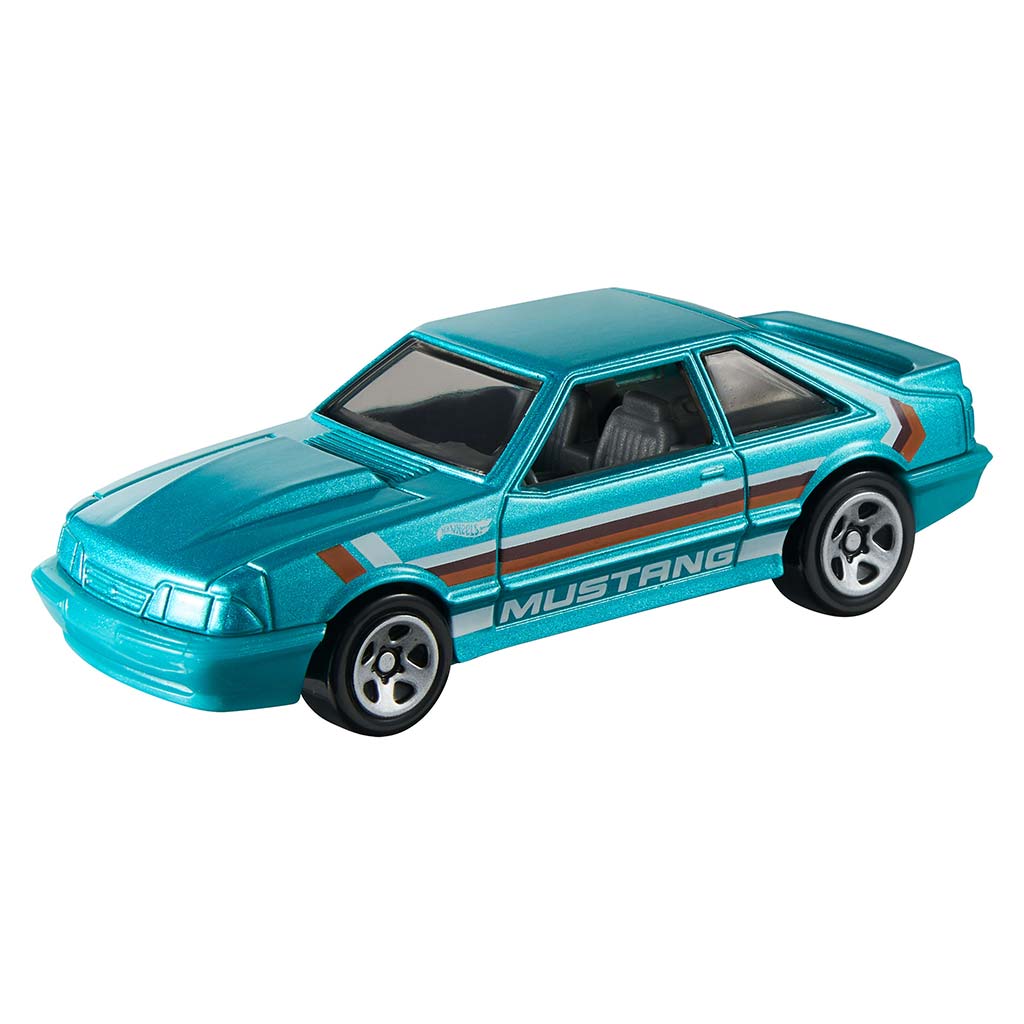 Hot Wheels XL: 1992 Ford Mustang Foxbody samochodzik 1/43 – Mattel kép 2