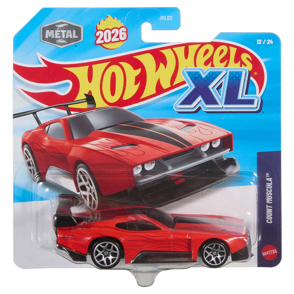 Hot Wheels XL: samochodzik Count Muscula 1:43 – Mattel kép 1