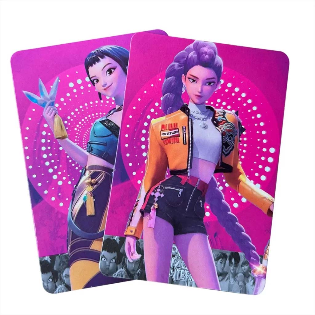 K-Pop Demon Hunters figurka niespodzianka w pudełku z kartą kép 4